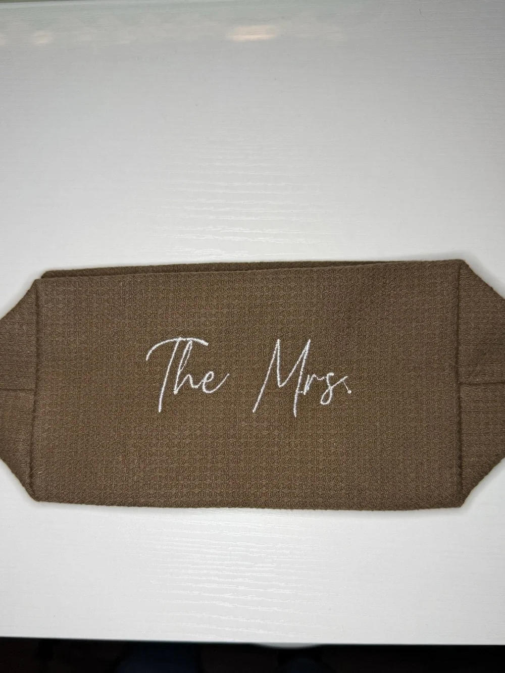 Cosmetic Bag “The Mrs” - Bride Accessories